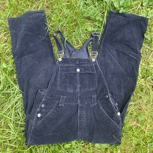 Iconic vintage corduroy overalls